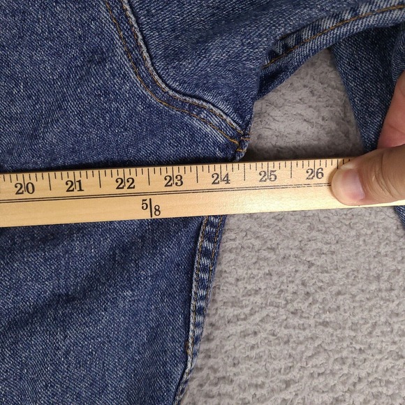 Vintage Levi's Denim Jacket Mens Large Blue Rancher Trucker Jean Coat 70507-4890 - Picture 14 of 16